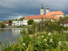The Basilica of Our Lady of Seven Sorrows in Šaštín, Slovakia.